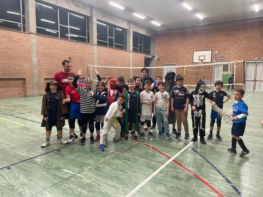 Allenamento di carnevale per il Minivolley Inter Volley Foligno!